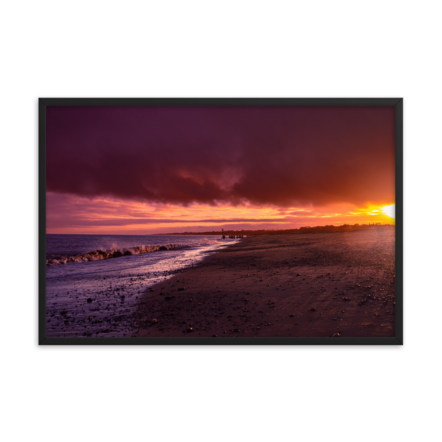 Storm at Sea | Framed Photographic Print
